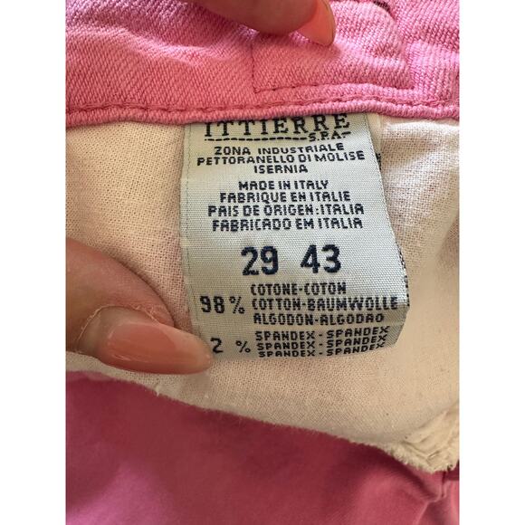 VTG 90s Versace Jeans Couture Medusa High Waisted Bubblegum Pink Denim Size 29 - Picture 7 of 13